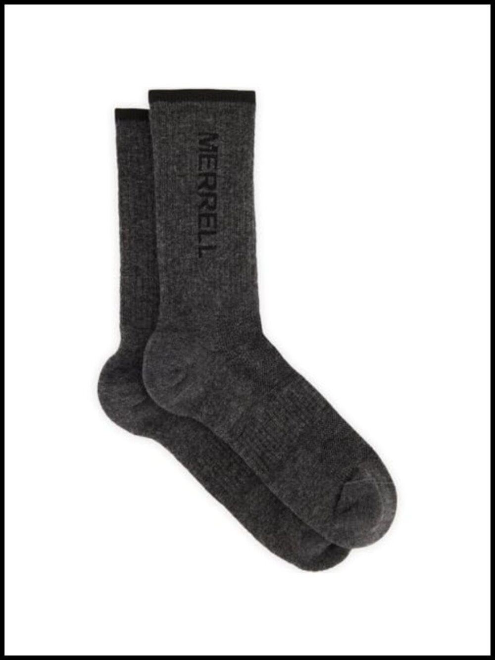 Merino Wool Trail Crew Socks Performance Hiking Full Foot Support